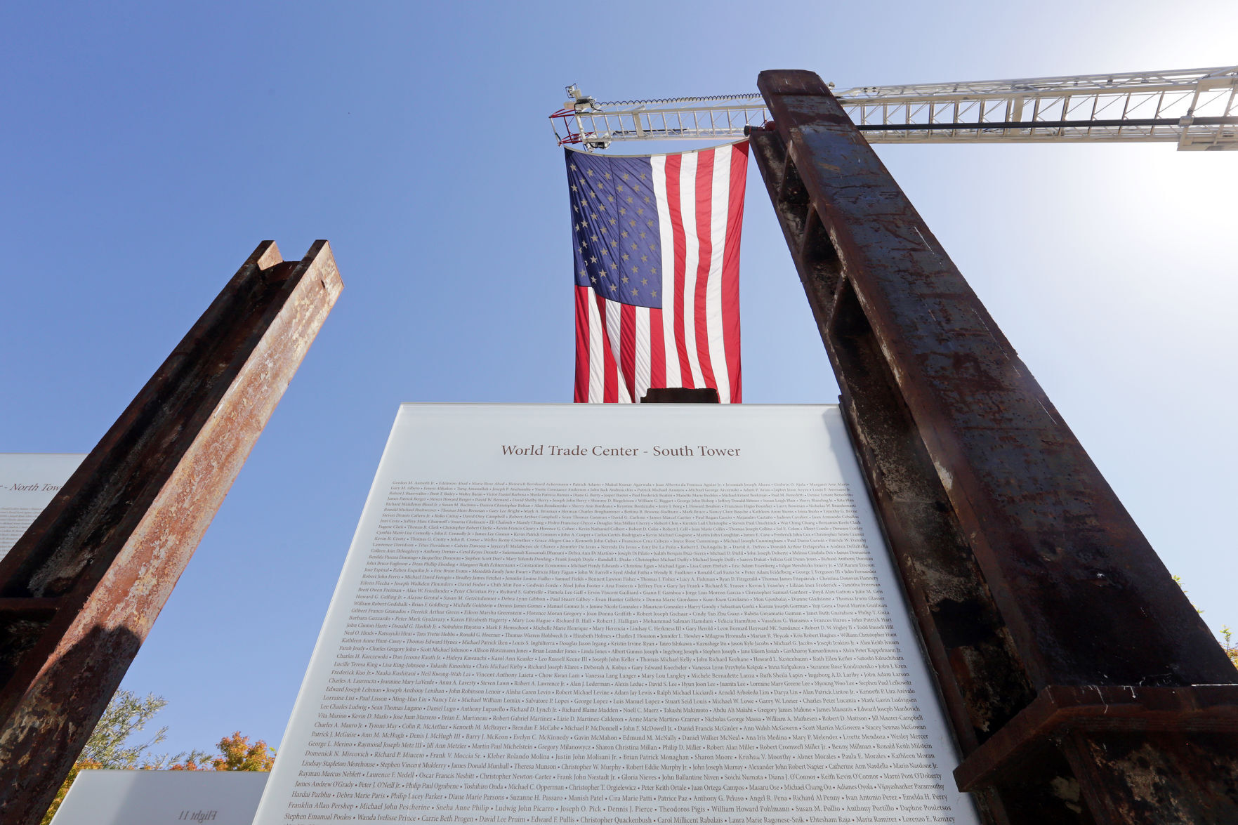 Sept. 11 20th anniversary ceremonies in the Napa Valley